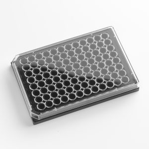 96 Well, Krystal™  Black Quartz-bottom Polystyrene plate (Case of 50)