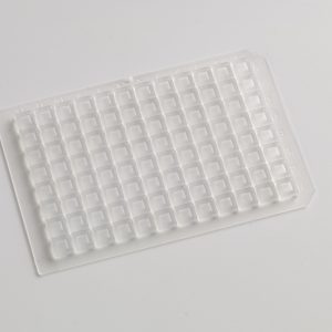 Clear Silicone square 96 well sealing mat